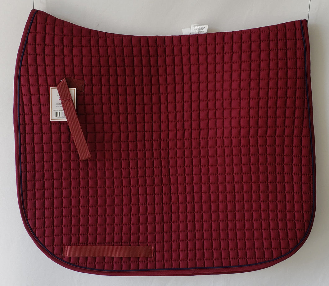 Extra-Long Dressage Quilted Dressage Pad