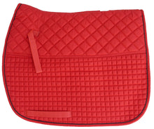 Load image into Gallery viewer, Dressage Saddle Pad with Fleece Padding