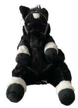 Load image into Gallery viewer, PRI Princess Horse Lover's Pony Soft Plush 17" Toddler Backpack for Boys &amp; Girls, Kids Everyday Travel Backpack, Adjustable Straps, Stuffed Animal Bag
