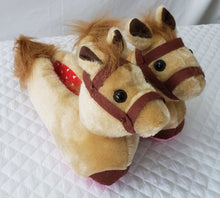 Load image into Gallery viewer, Pony Slippers for Kids and Horse Lovers
